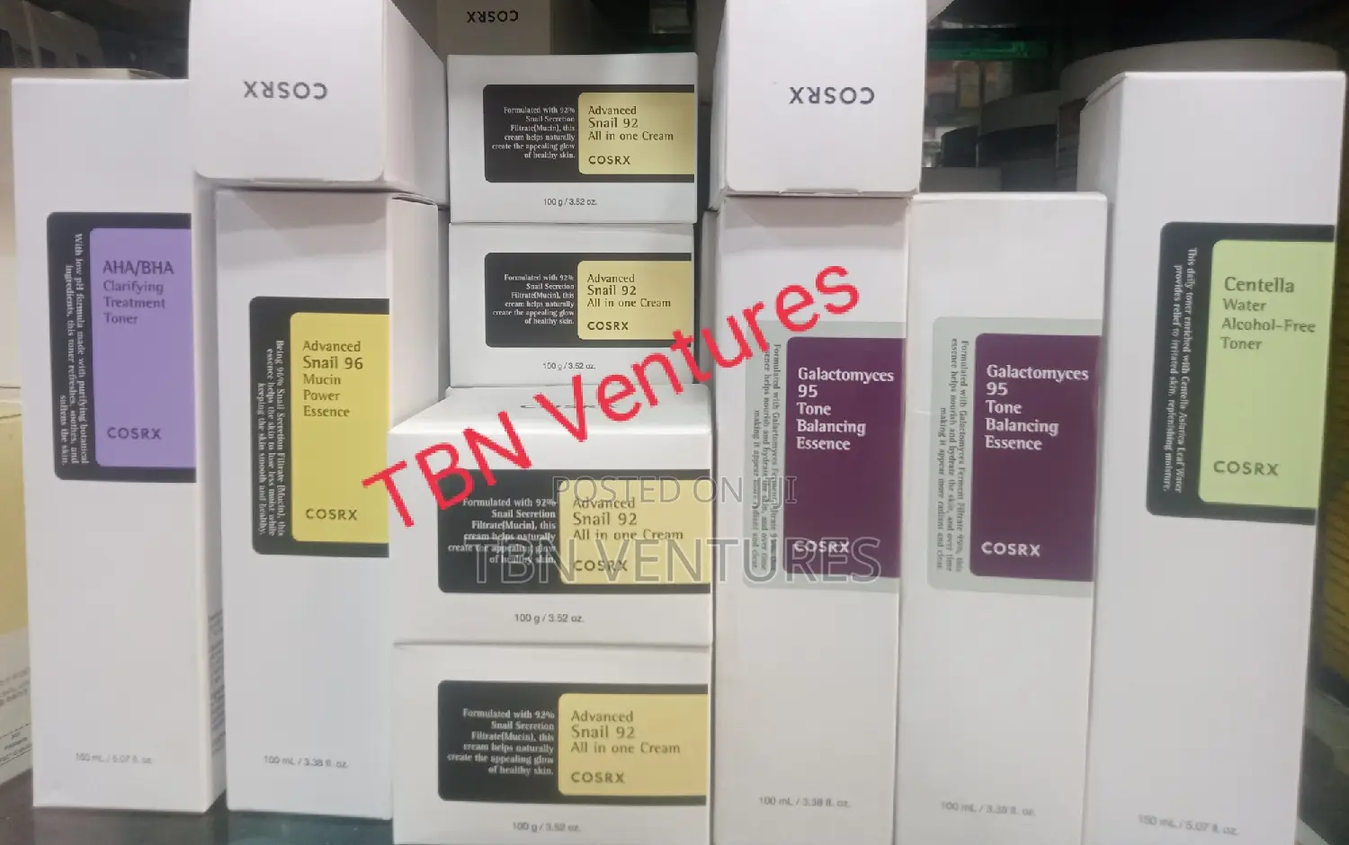 Cosrx Products; Essence, Toner, Cleanser, Cream