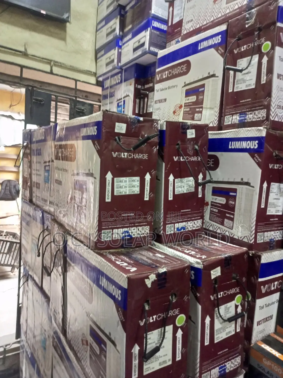 Luminous Tubular Battery 220ah