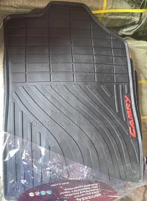 Toyota Camry Rubber Follow Come Floor Mats With Red Logo