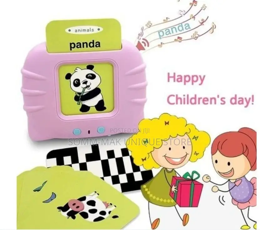 Rechargeable Educational Kids Preschool Learning Toys -Pink
