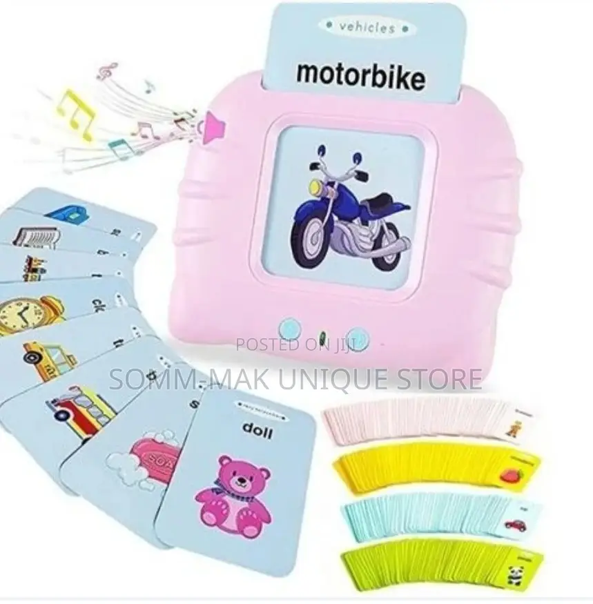 Rechargeable Educational Kids Preschool Learning Toys -Pink