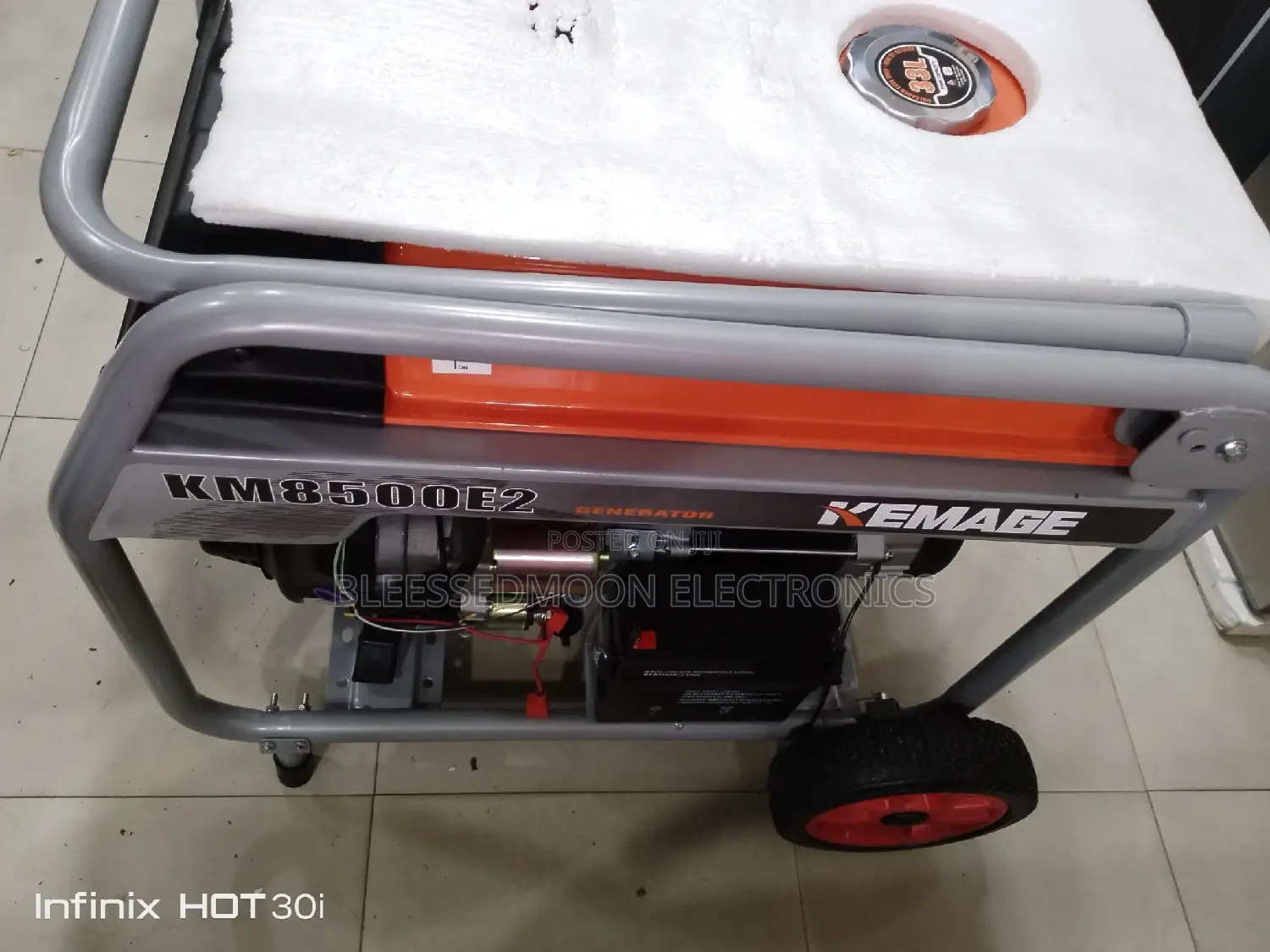 Kemage Cooper Coil Generator 8.5kva 2 Years Warranty on Coil