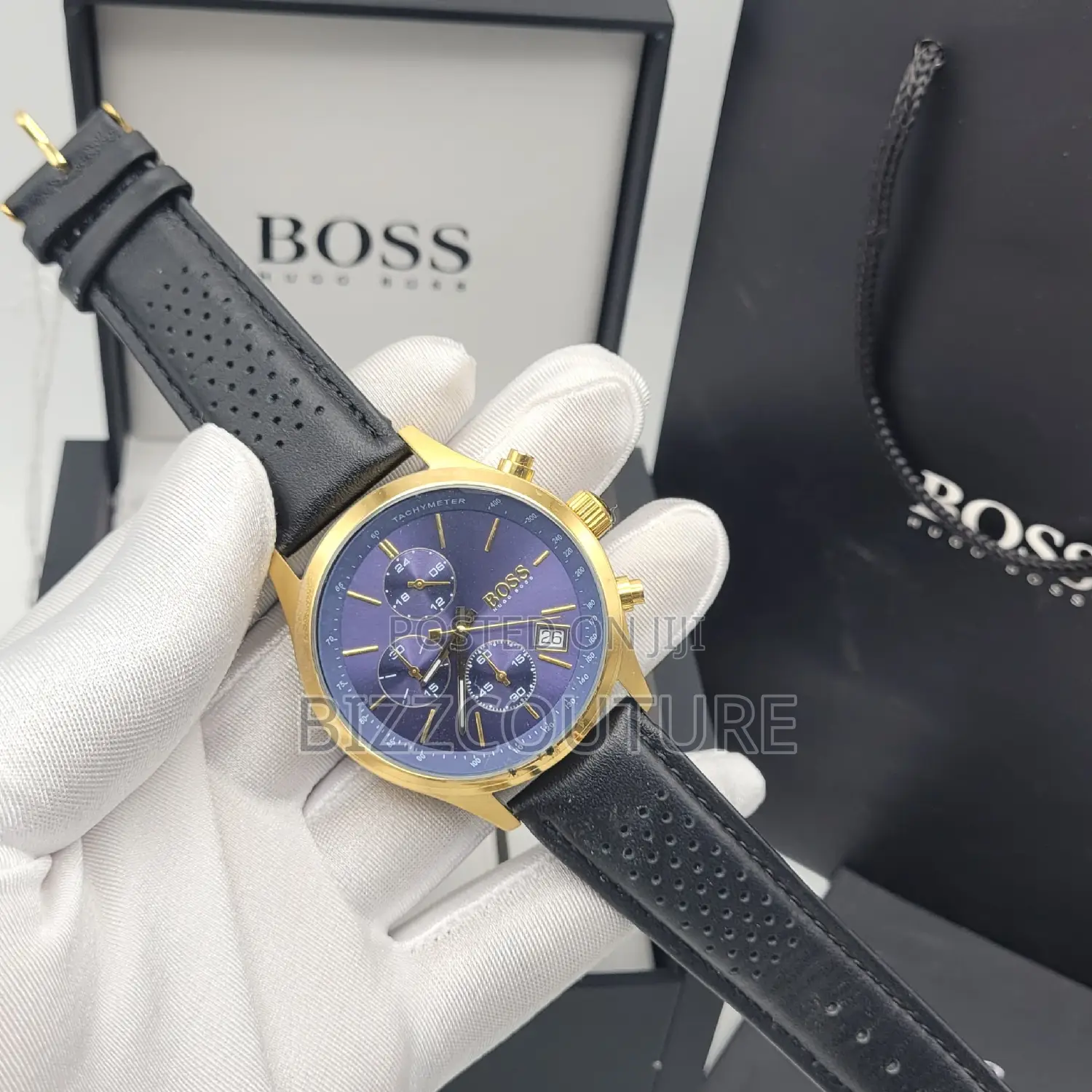 Original TISSOT Leather Strap Watch Available in Store