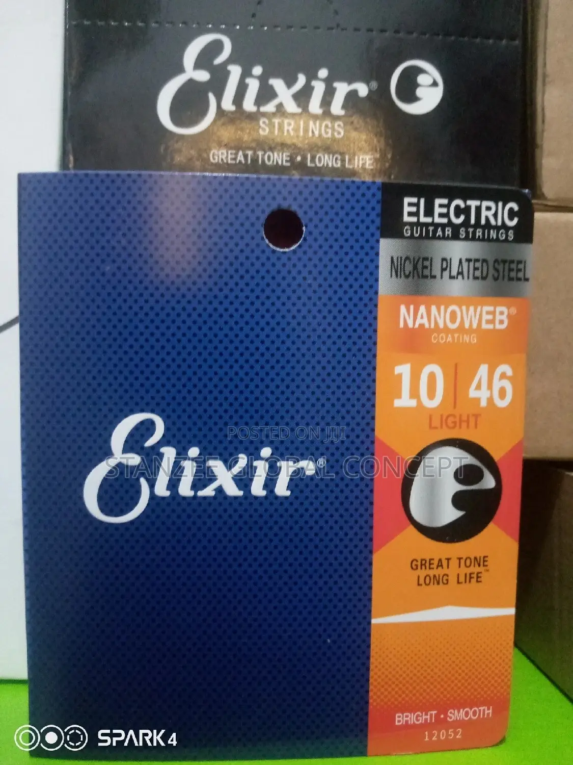 Elixir Nanoweb Nickel Wound 10-46 Electric Guitar Strings