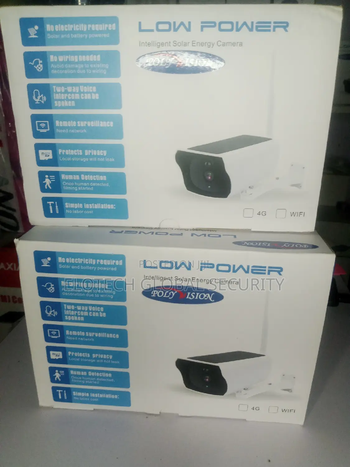 Low Power Intelligent Solar Energy Camera Outdoor
