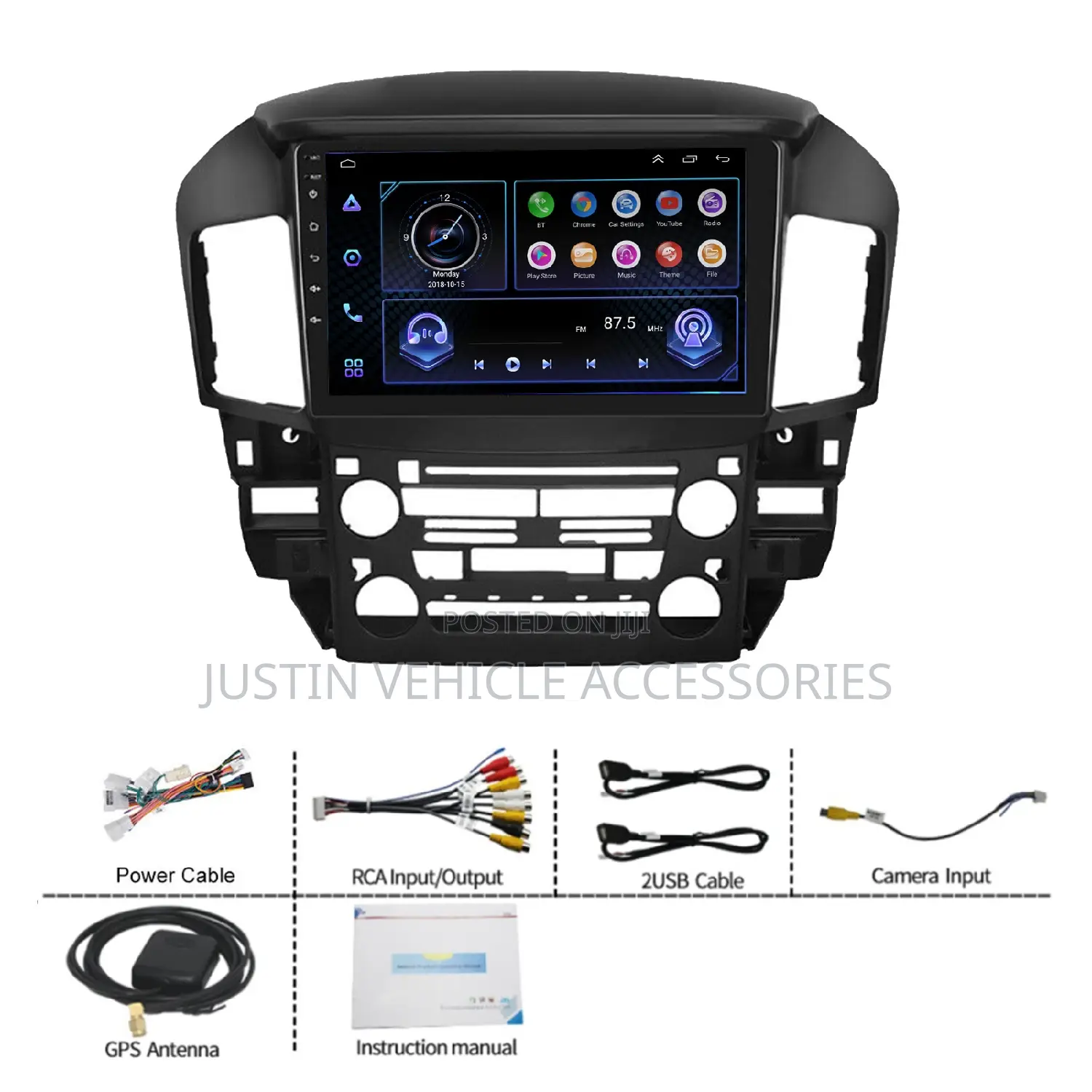 Rx 300 Android Player With Carplay and Reverse Camera