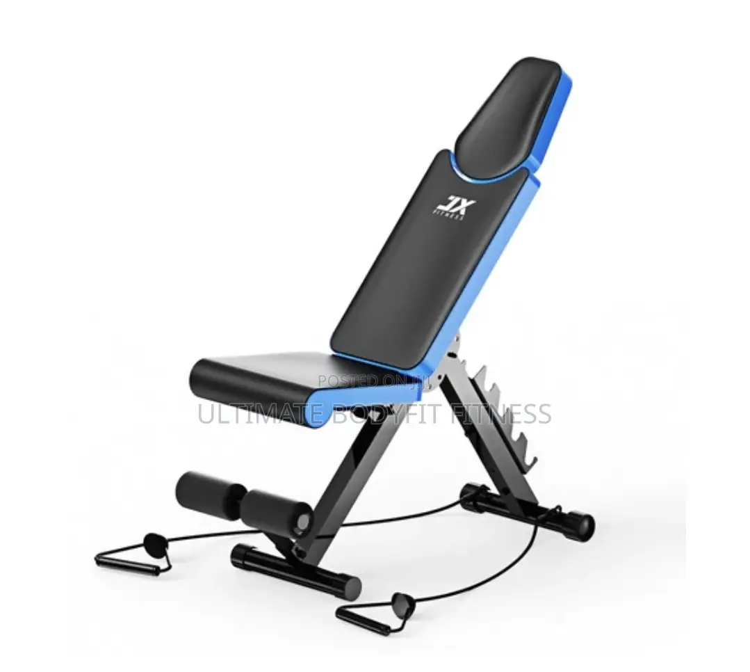 Brand New Jx Adjustable Bench With Rope