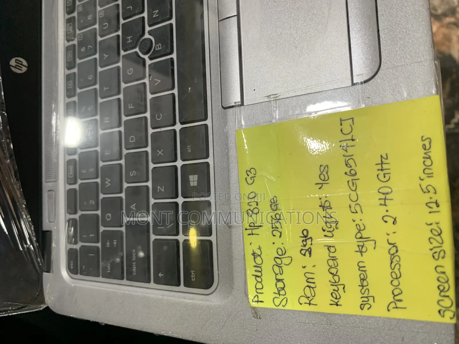 Laptop HP EliteBook 820 G3 8GB Intel Core I5 SSD 256GB