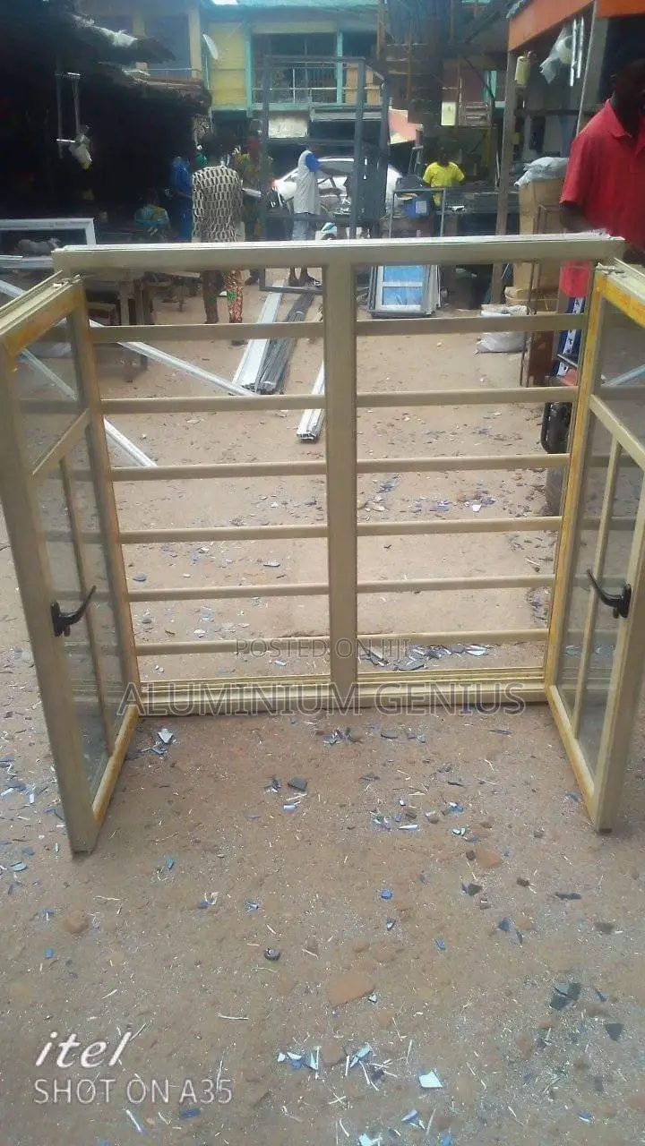 Cream Colour Casement Window With Burglary and Bet
