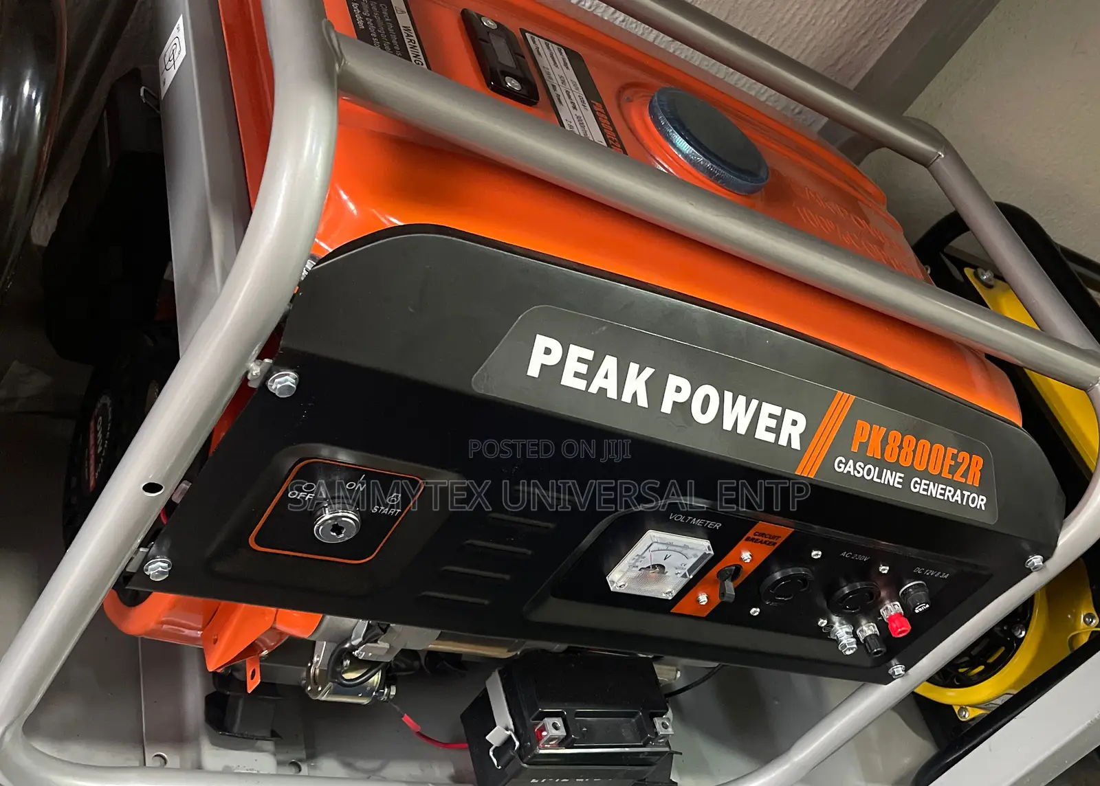 New Peakpower Petrol Gen With Key Remote and Manual Start