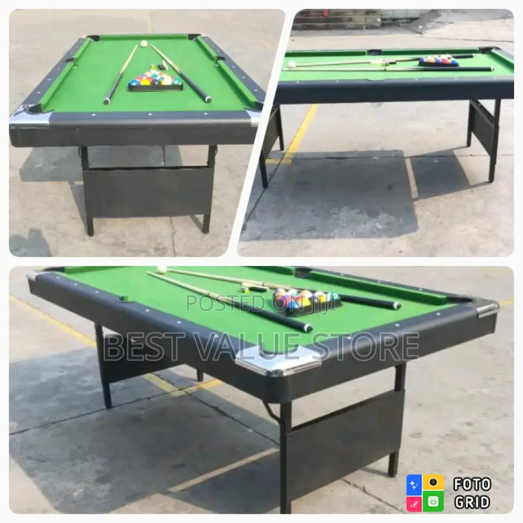 Iron Leg 6ft Snooker Board
