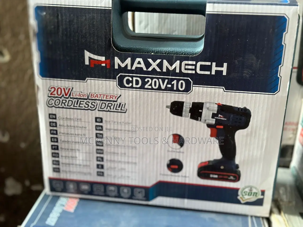 Cordless Screwdriver Machine Maxmech 20v