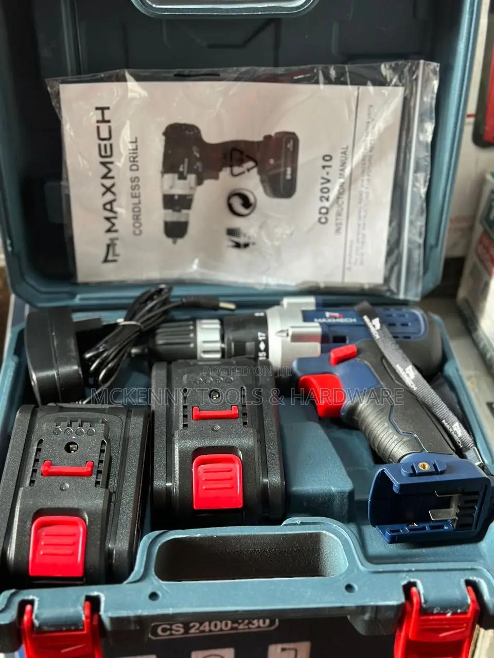 Cordless Screwdriver Machine Maxmech 20v