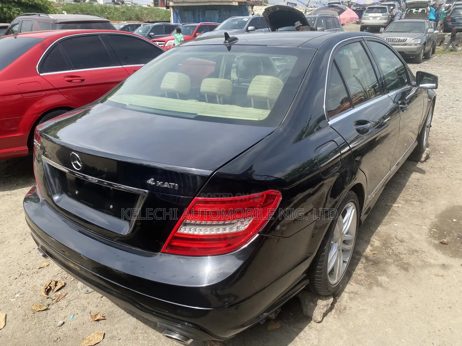 Mercedes-Benz C300 2012 Black