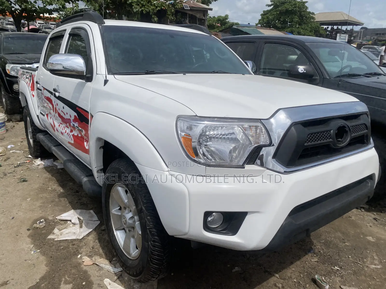 Toyota Tacoma 2014 White