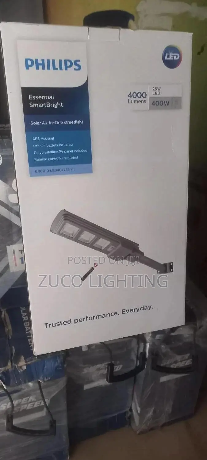 Philips Industrial All in One Solar Street Light Functions