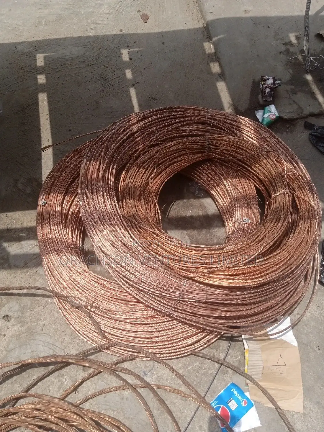 All Sizes of Bare Copper