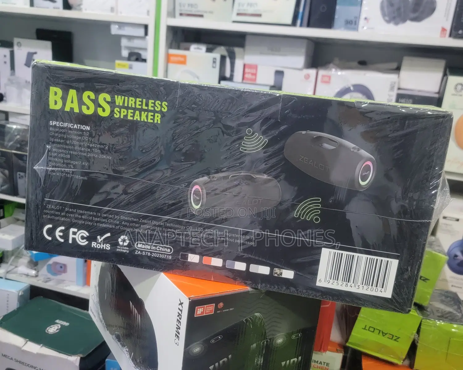 Zealot Super Bass Wireless Portable Speaker S78 Super Bass