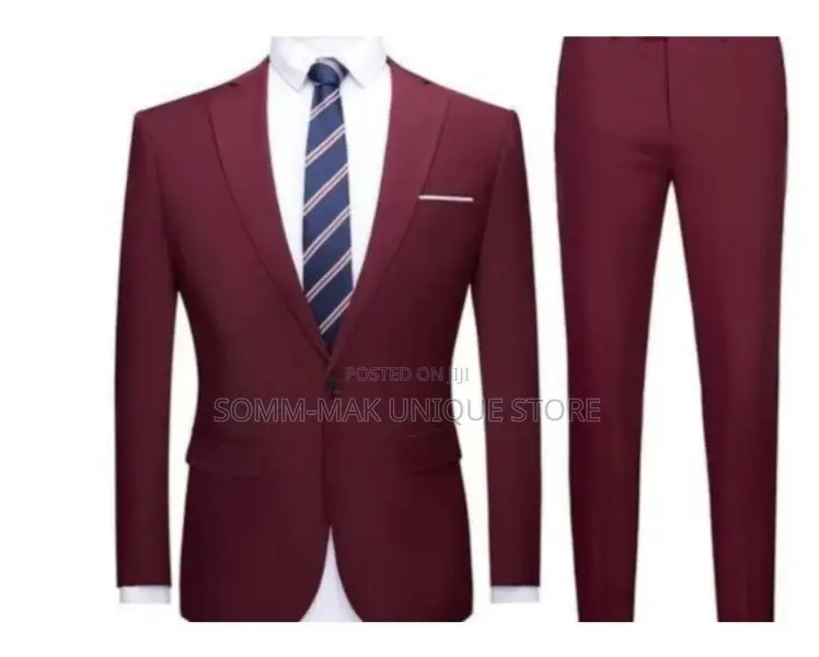 Fashion Men's Suit - Bottle Green