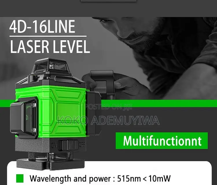 16 Lines 4D Self-Leveling Indoor and Outdoor Laser Level