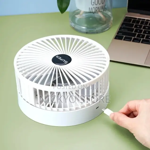 Desktop Rechargeable Usb Adjustable Portable Fan