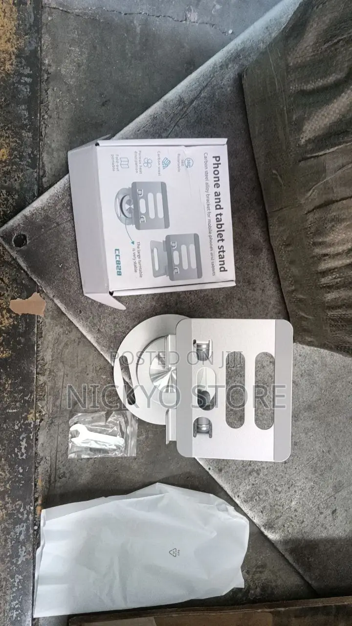 Portable Aluminum Computer Tablet Notebook Holder