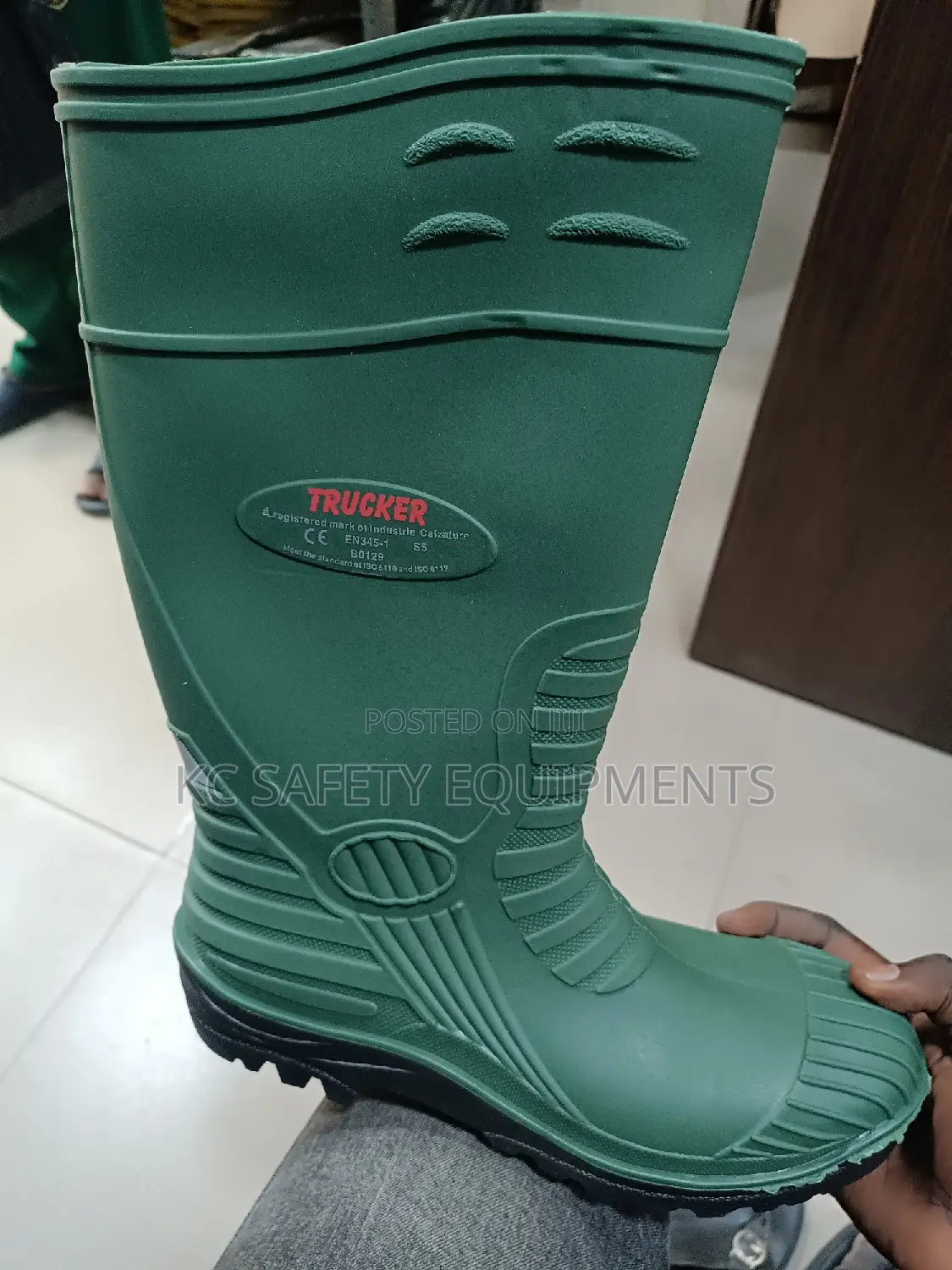 Trucker Safety Rainboot