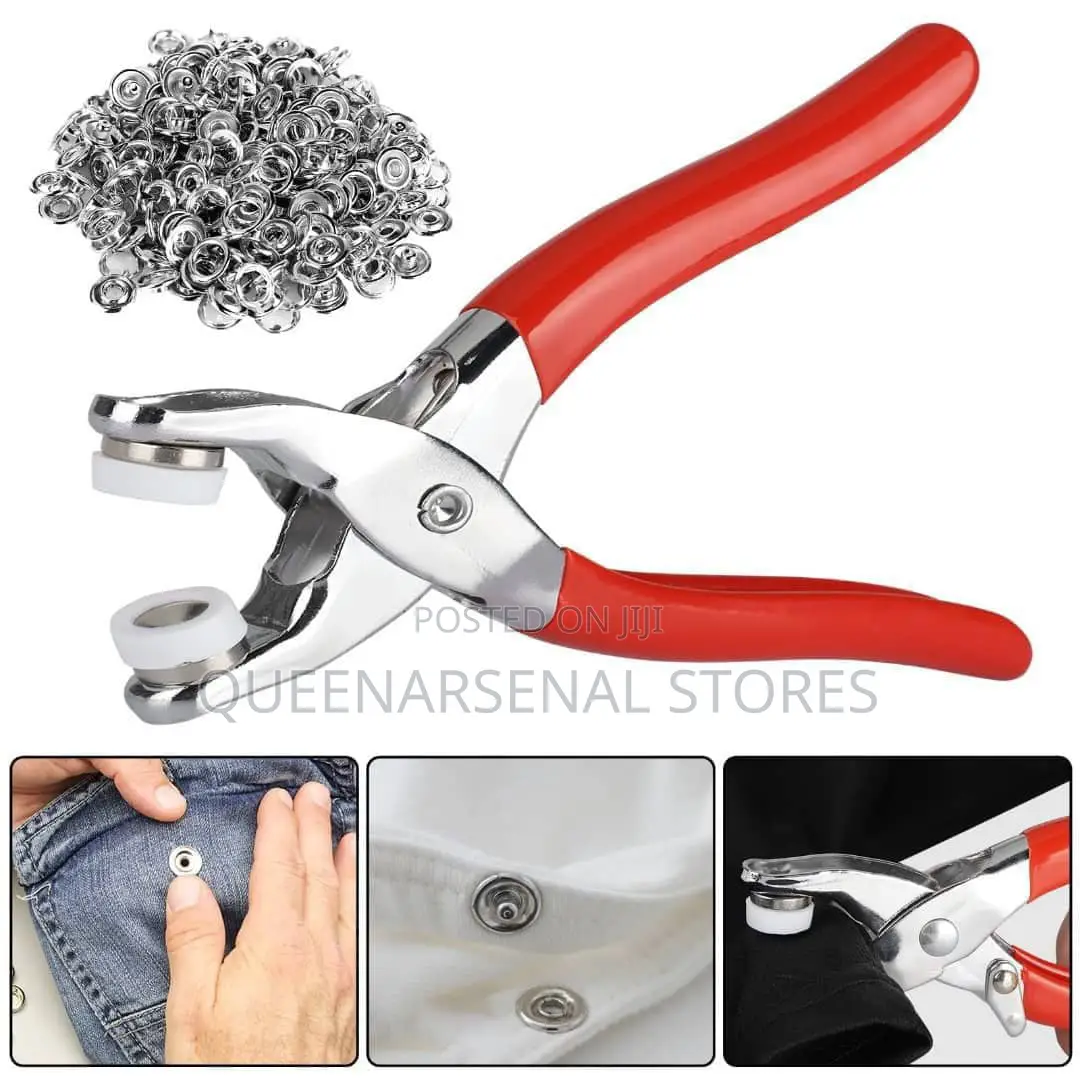 Snap Button With Pliers
