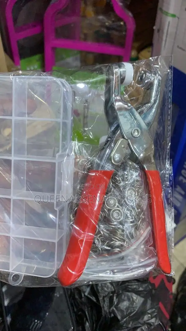 Snap Button With Pliers