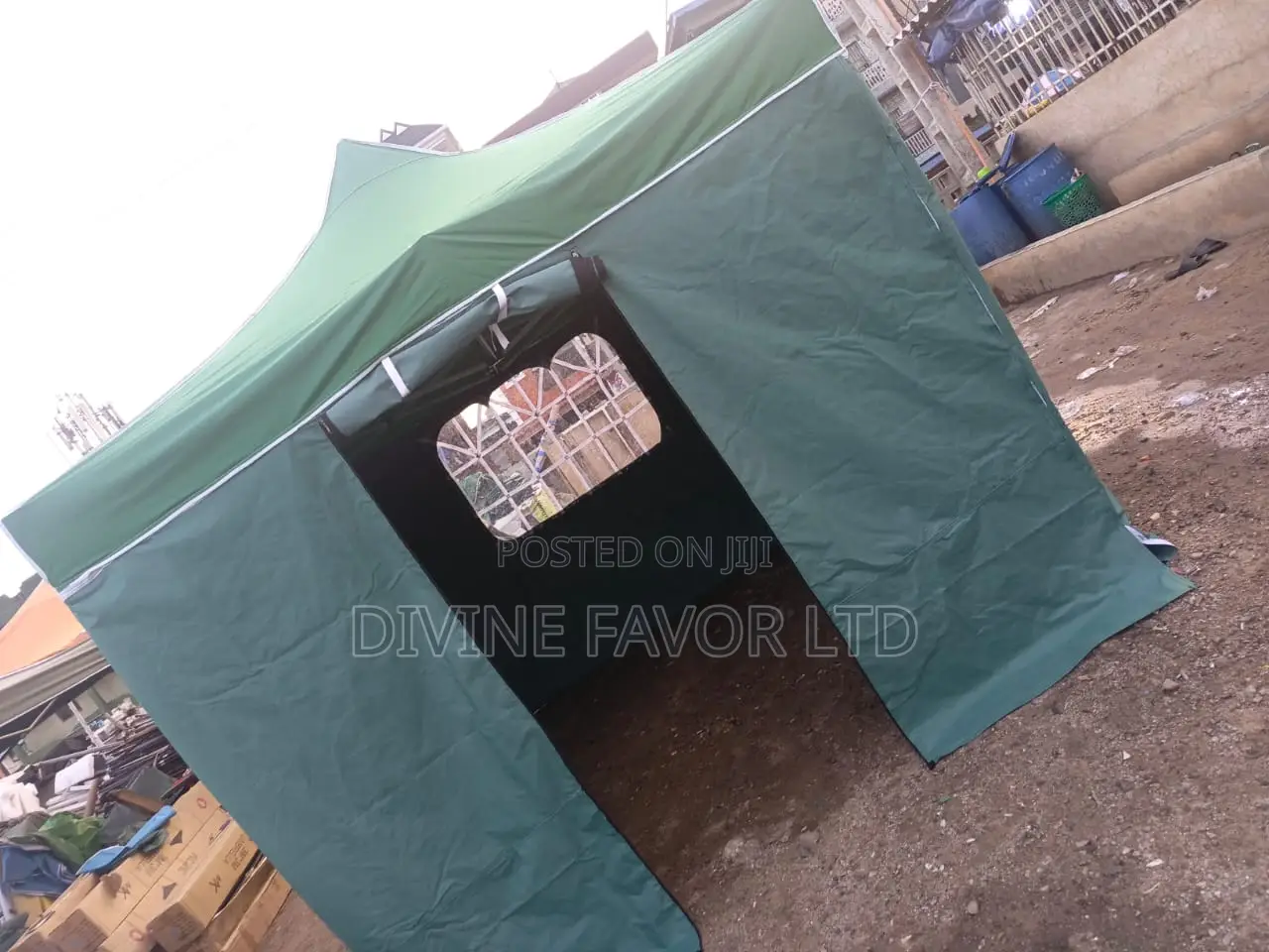 Camping Foldable Gazebo Tent 10 Feet by 10 Feet White Pole