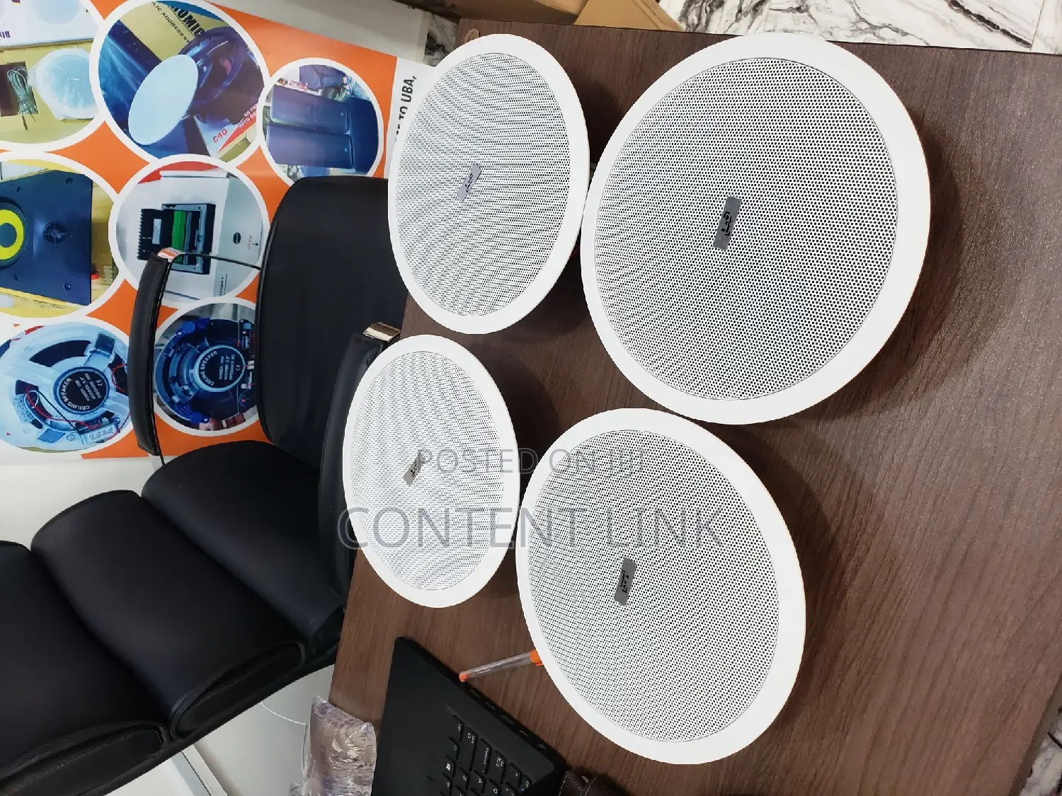 4 In 1 Dart Bluetooth Ceiling/Pop Speakers