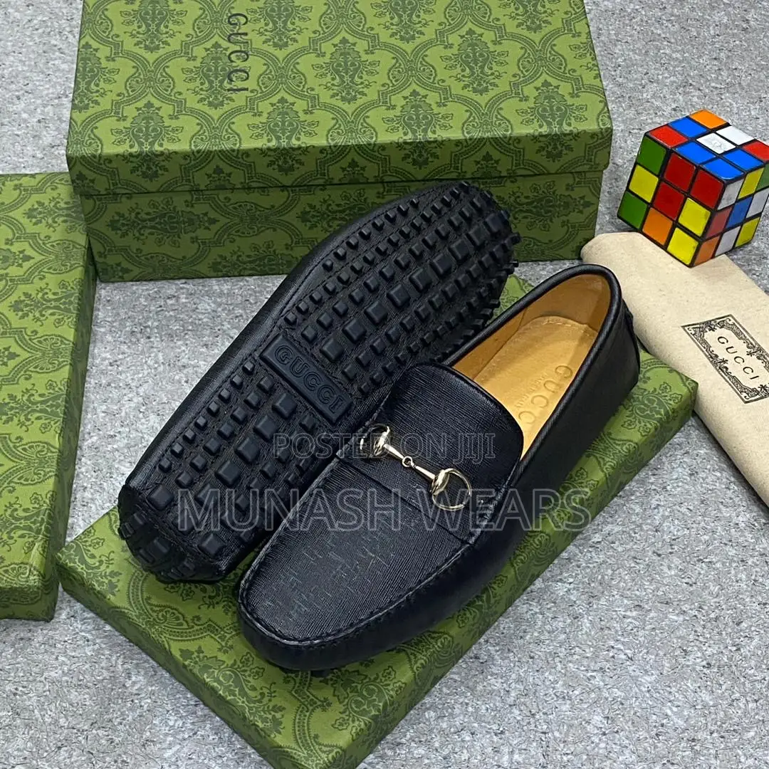 Italian Leather Gucci Loafers
