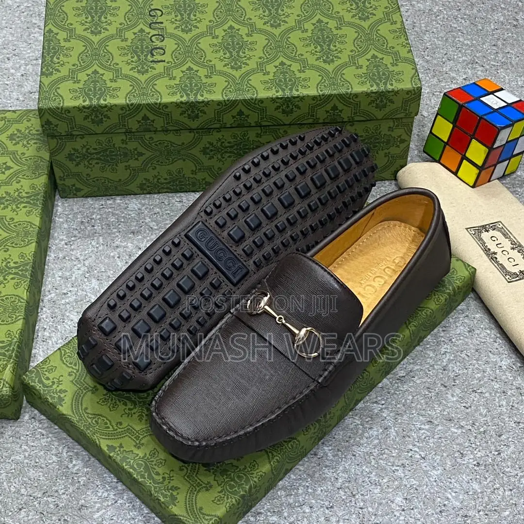 Italian Leather Gucci Loafers