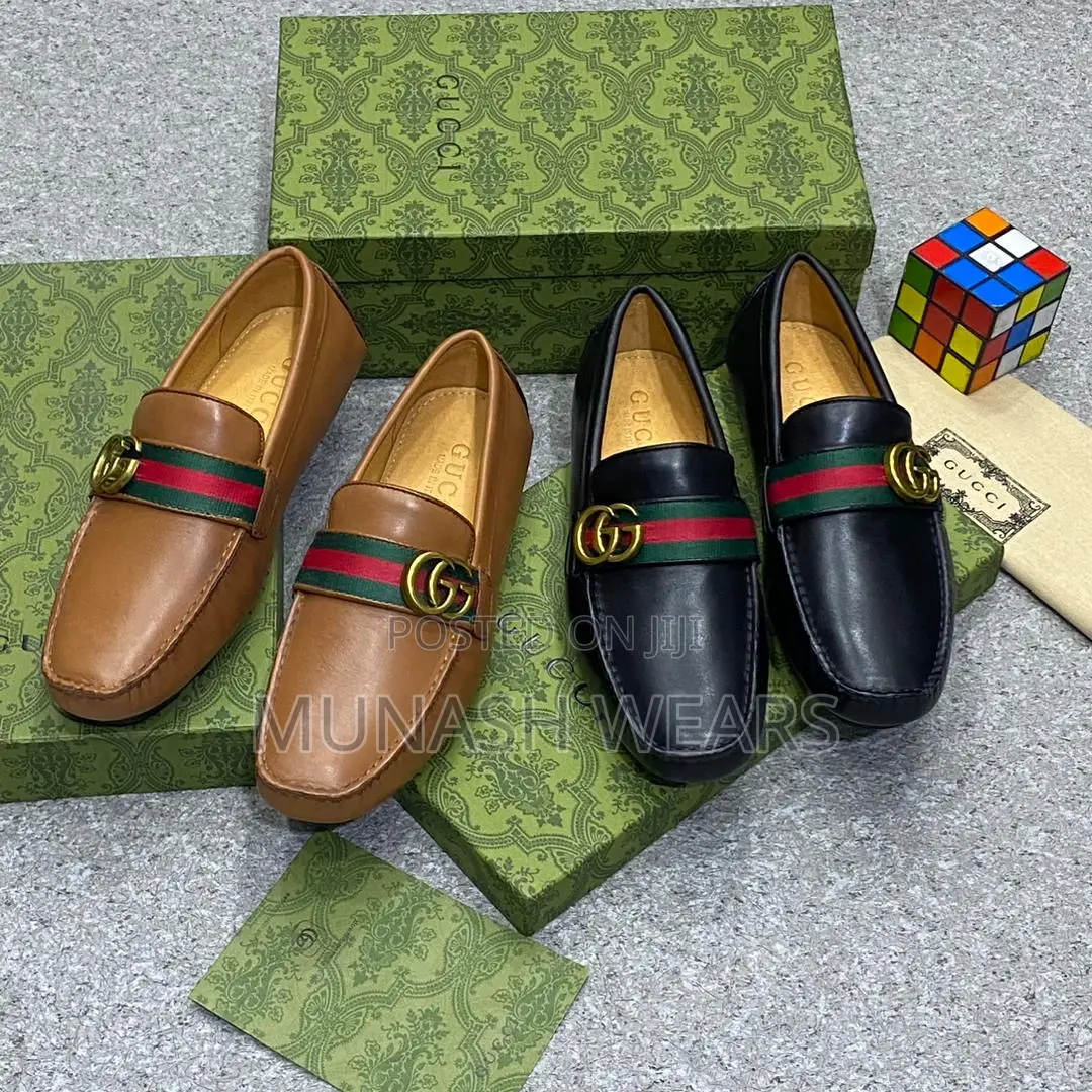 Italian Leather Gucci Loafers
