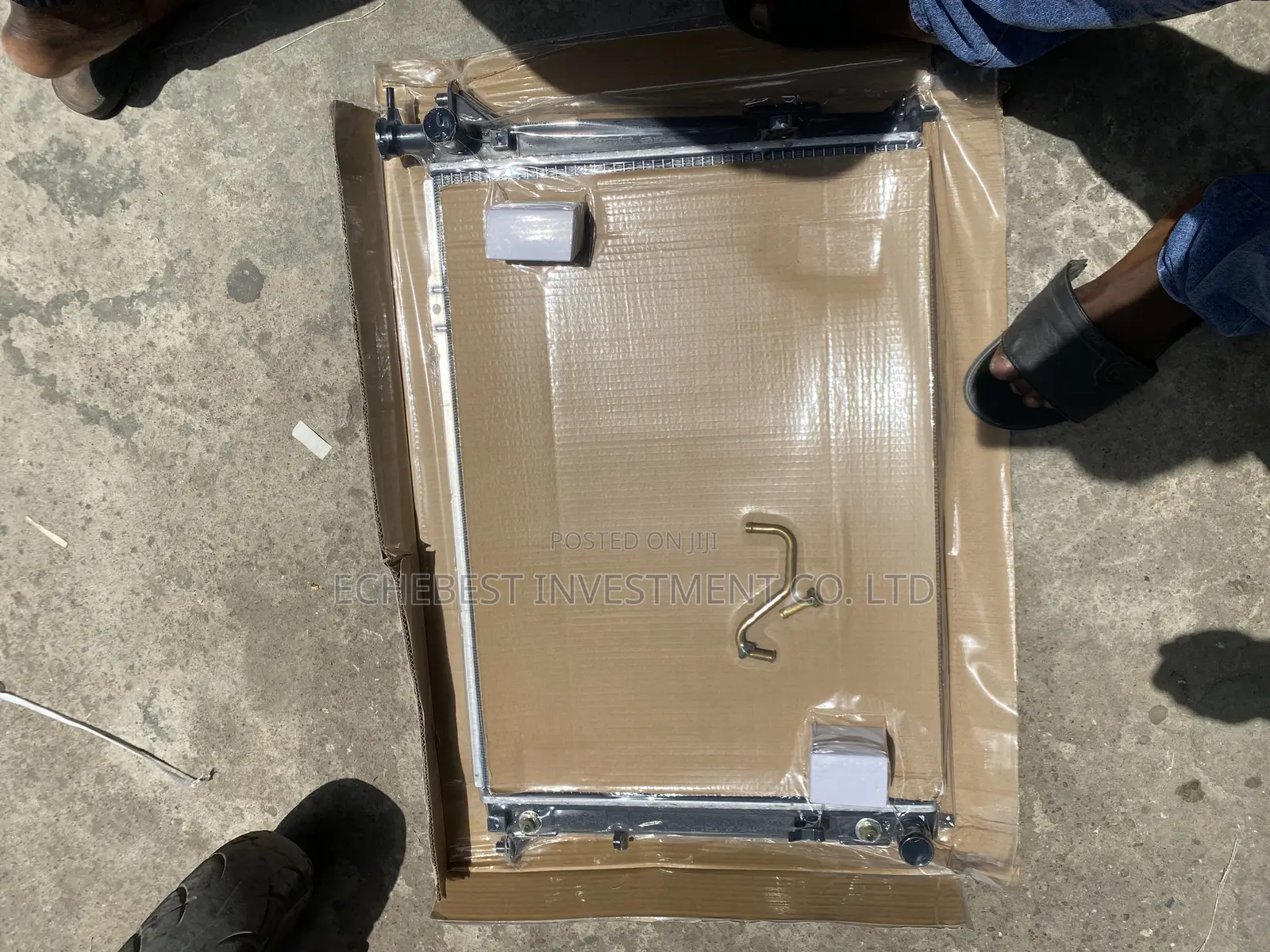 Double Cell Radiator for Hyundai Santafe 012