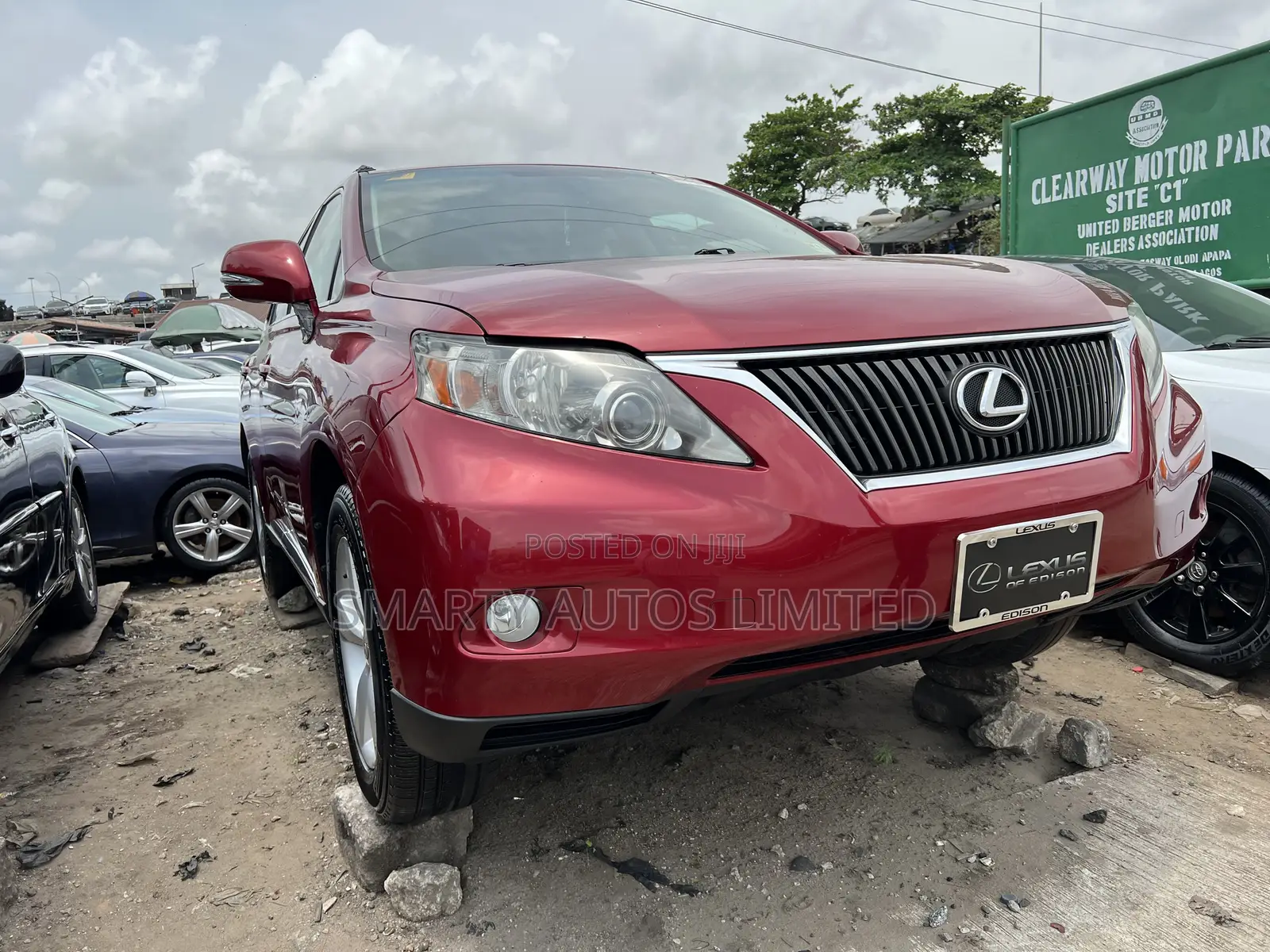 Lexus RX 350 AWD 2012 Red