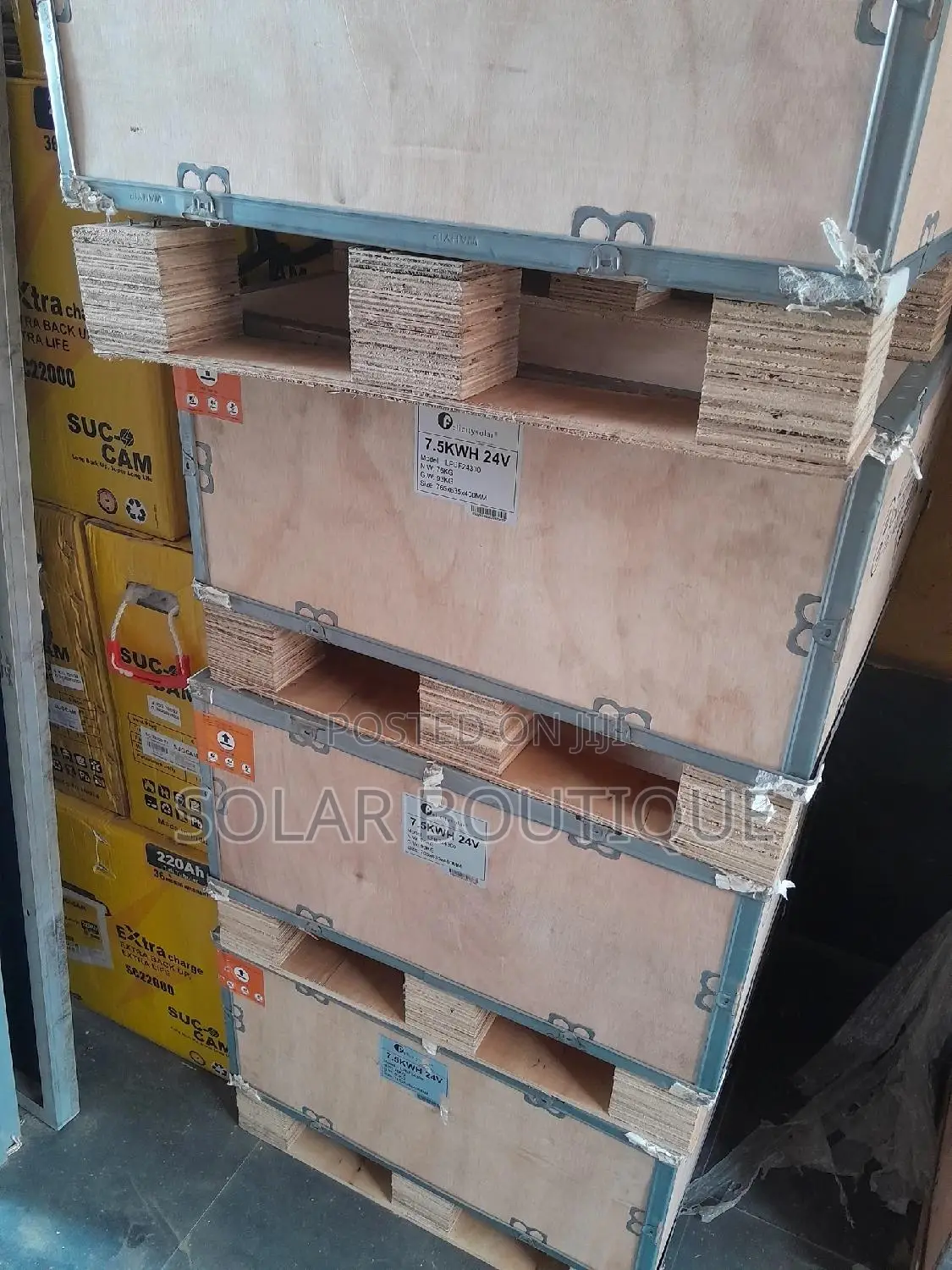 7.5khw/24v Felicity Lithium Ion Battery