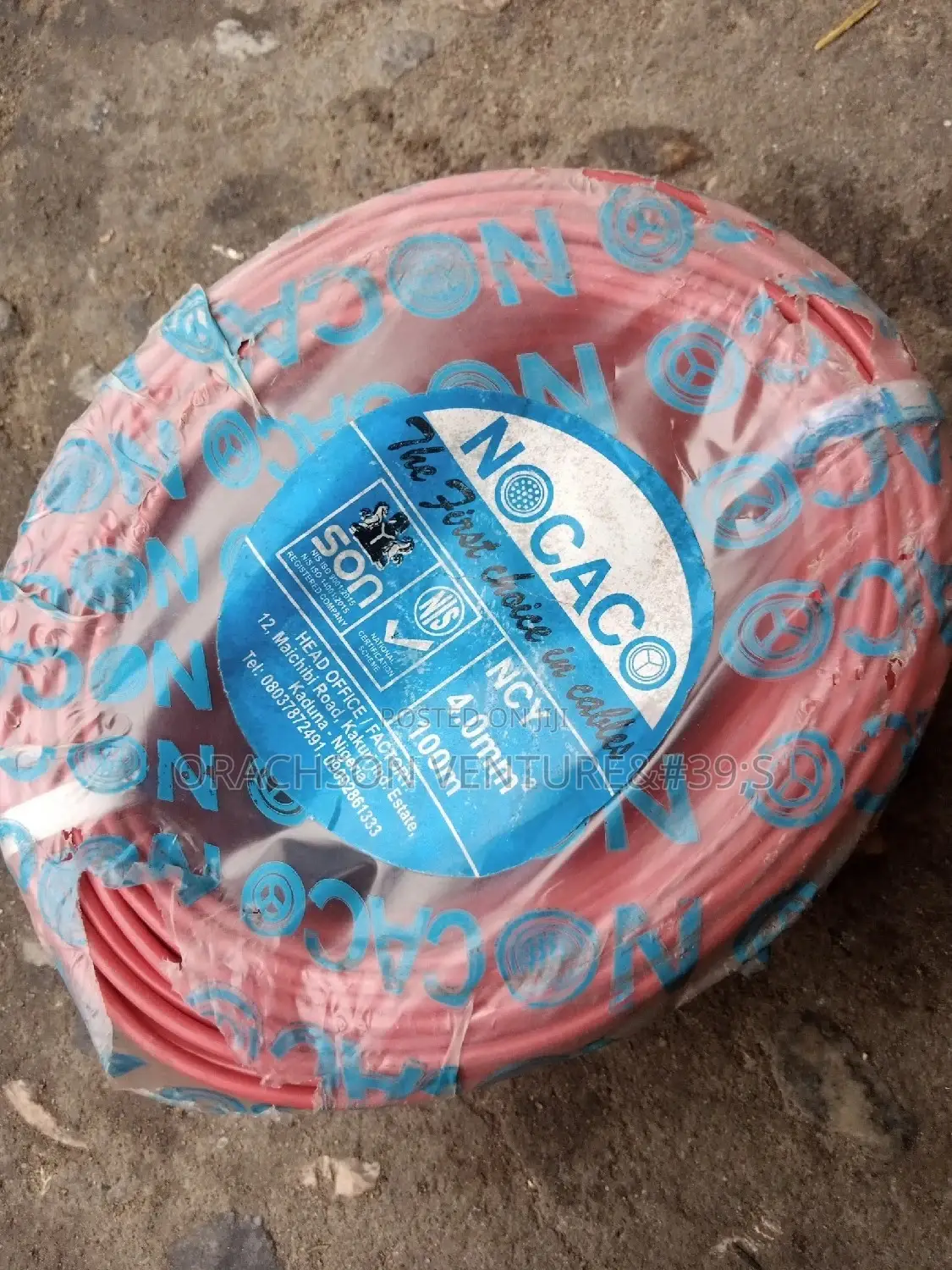 4mmx1 Nocaco Nigerian Wire