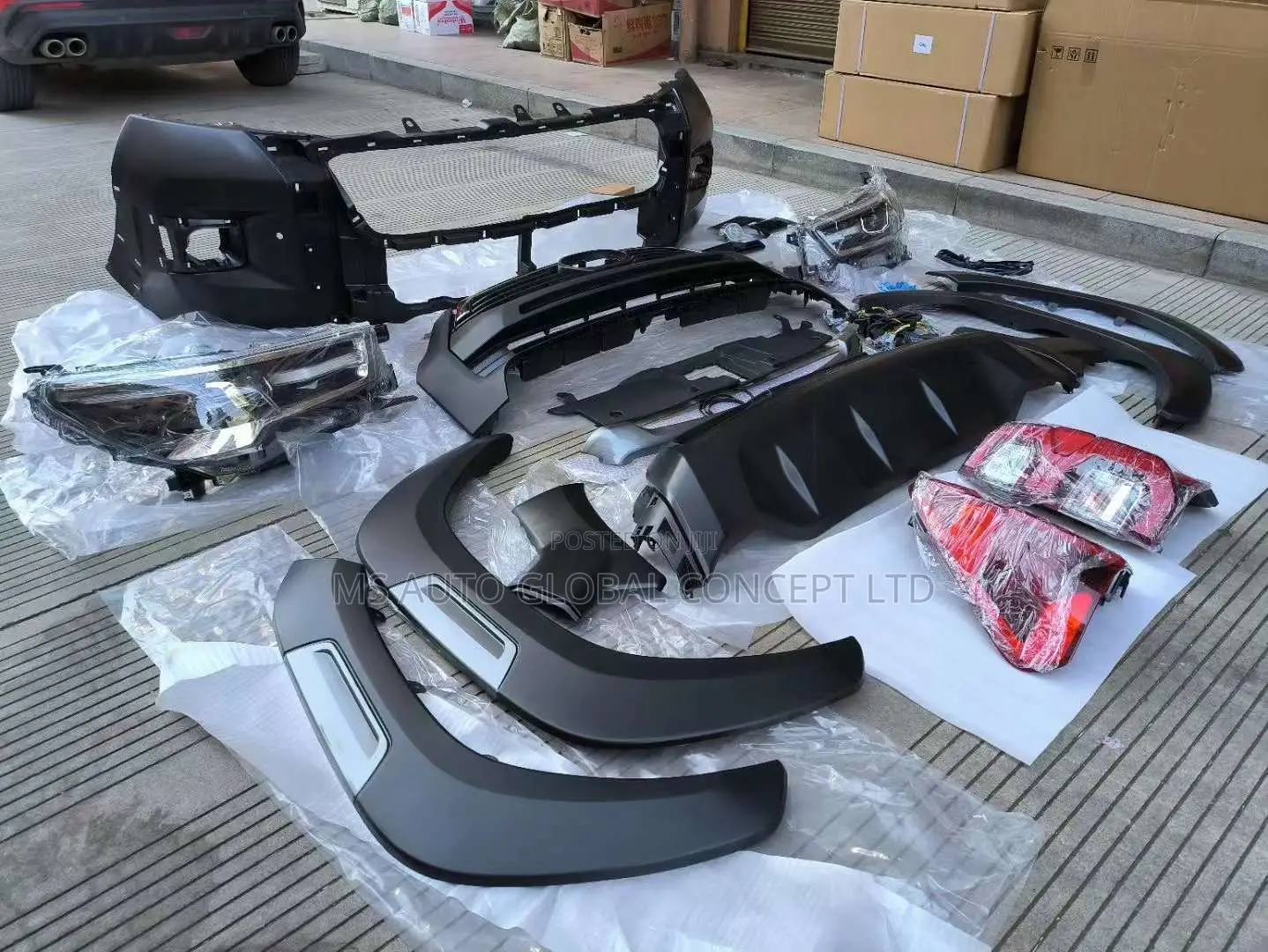 Hilux 2016 to 2022 Body Kit Available in Stock