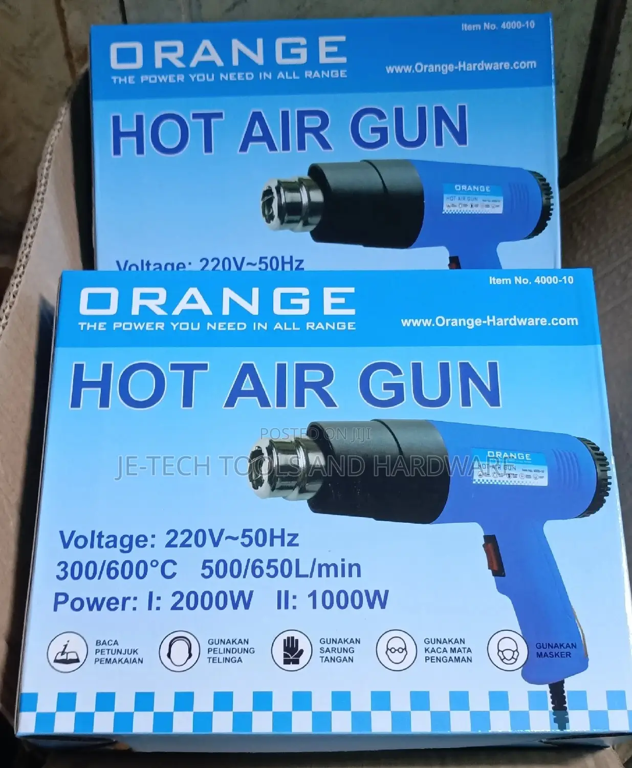 Heat Gun Orange Hit Air Gun