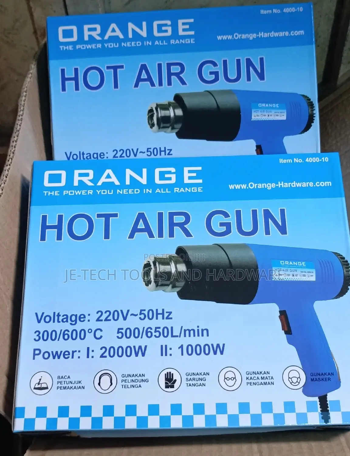 Heat Gun Orange Hit Air Gun