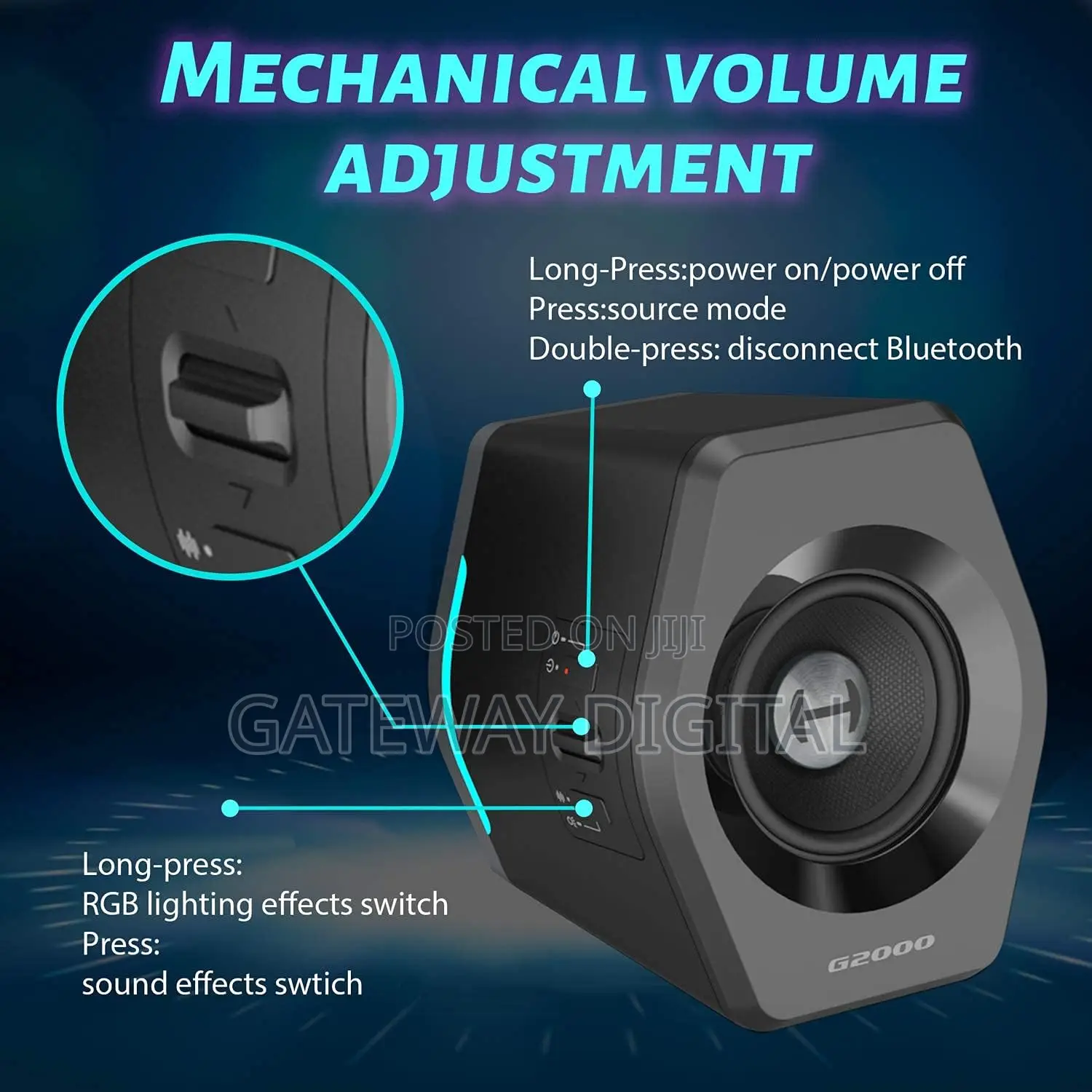 Edifier G2000 32w Rgb Pc Gaming Computer Desktop Speakers