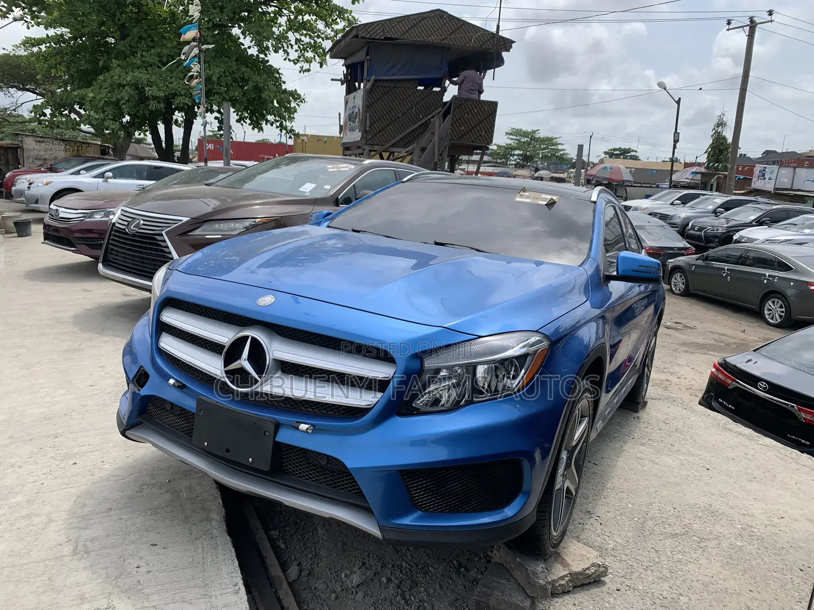 Mercedes-Benz GLA 250 2017 Blue