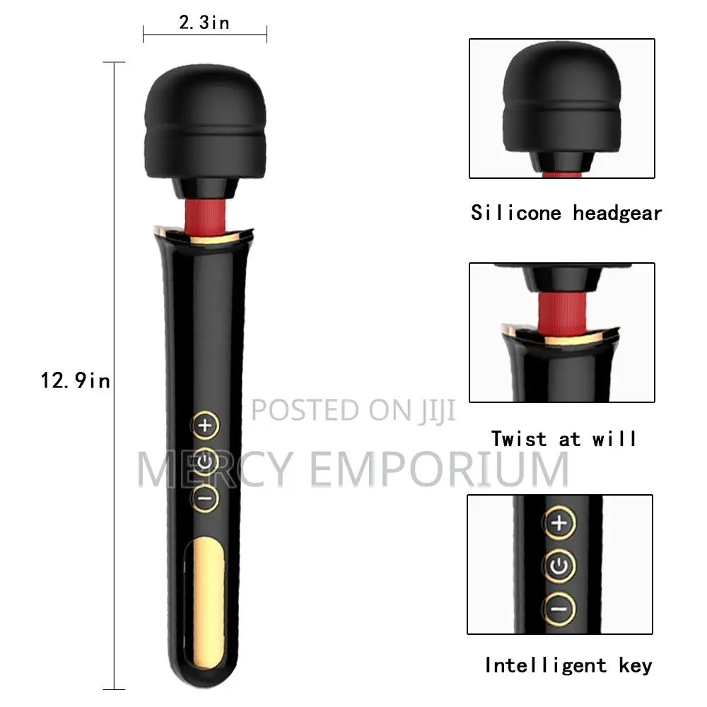 Magic Wand Vibrator Women Sex Toy Clitoris Pussy Orgasm