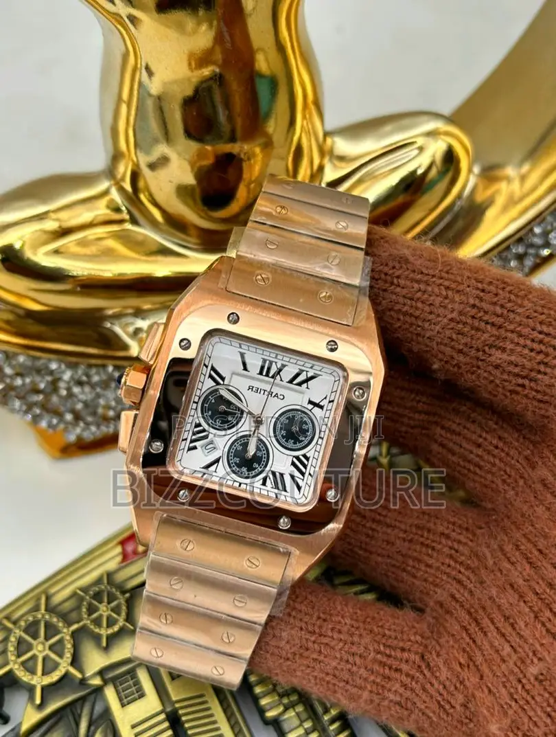 Original CARTIER Gold Chain Watch Available in Store