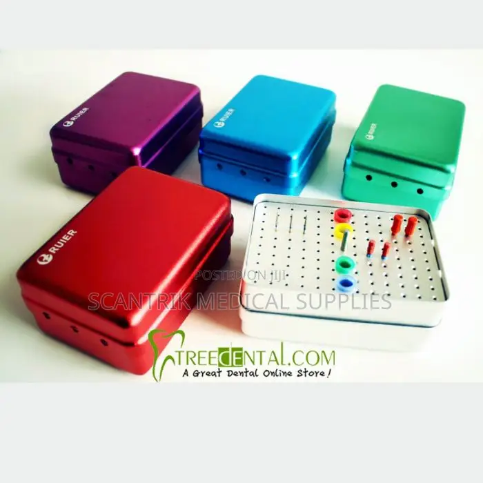 60 Holes Dental Bur Blocks With Measurable Cover