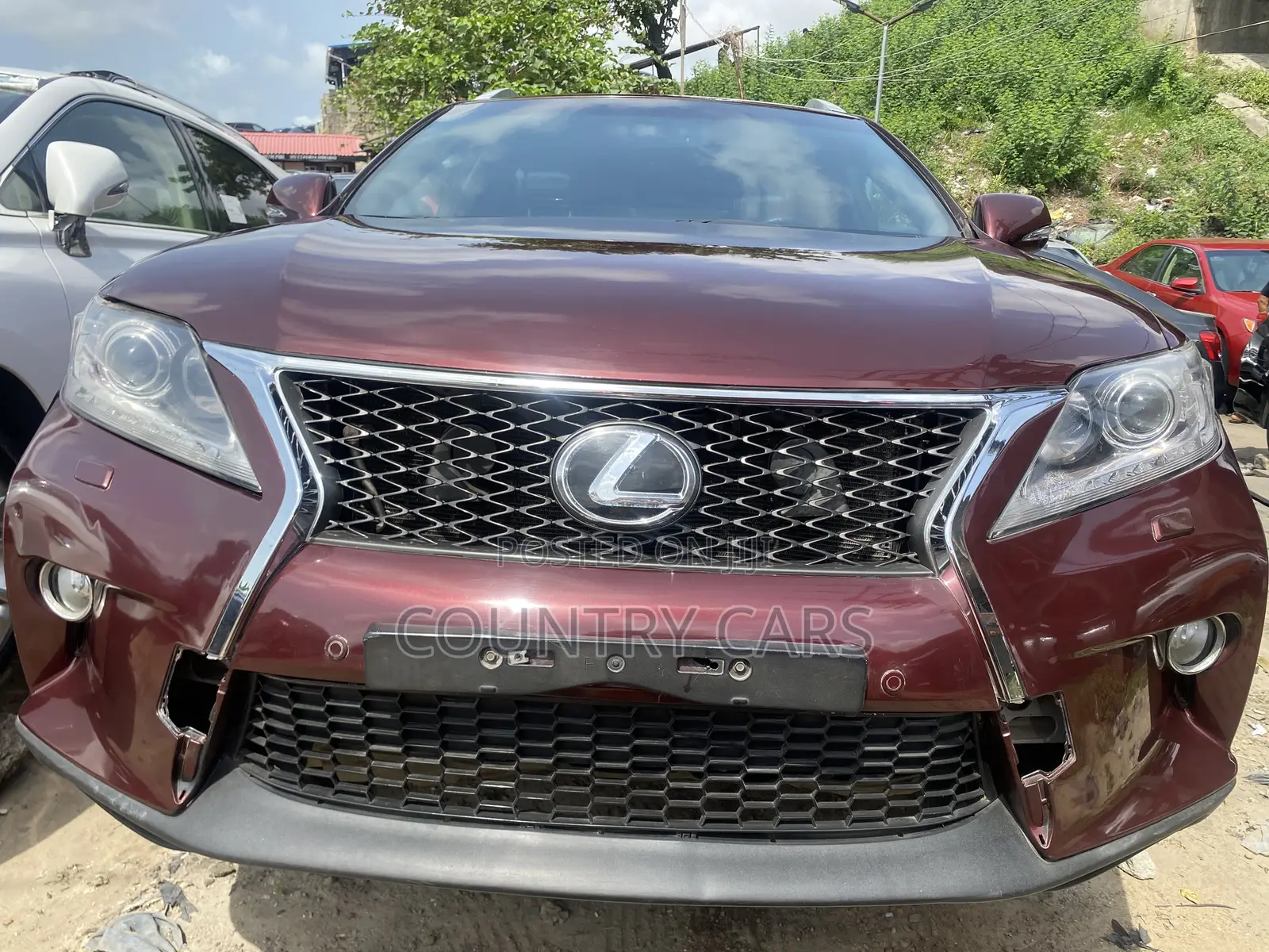 Lexus RX 350 F Sport AWD 2014 Burgundy