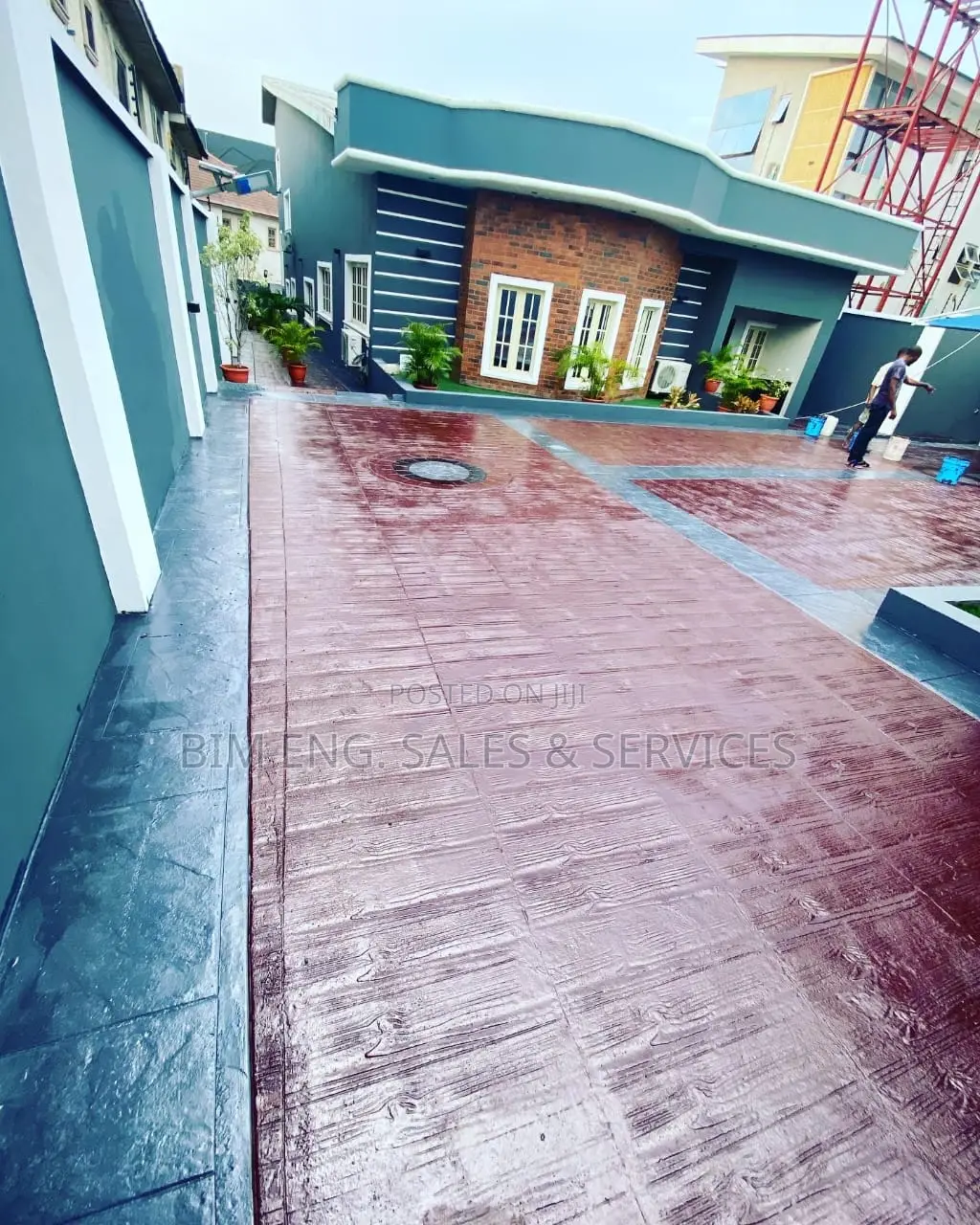 Stamp Concrete Floor,Xylene,Raw Sealant