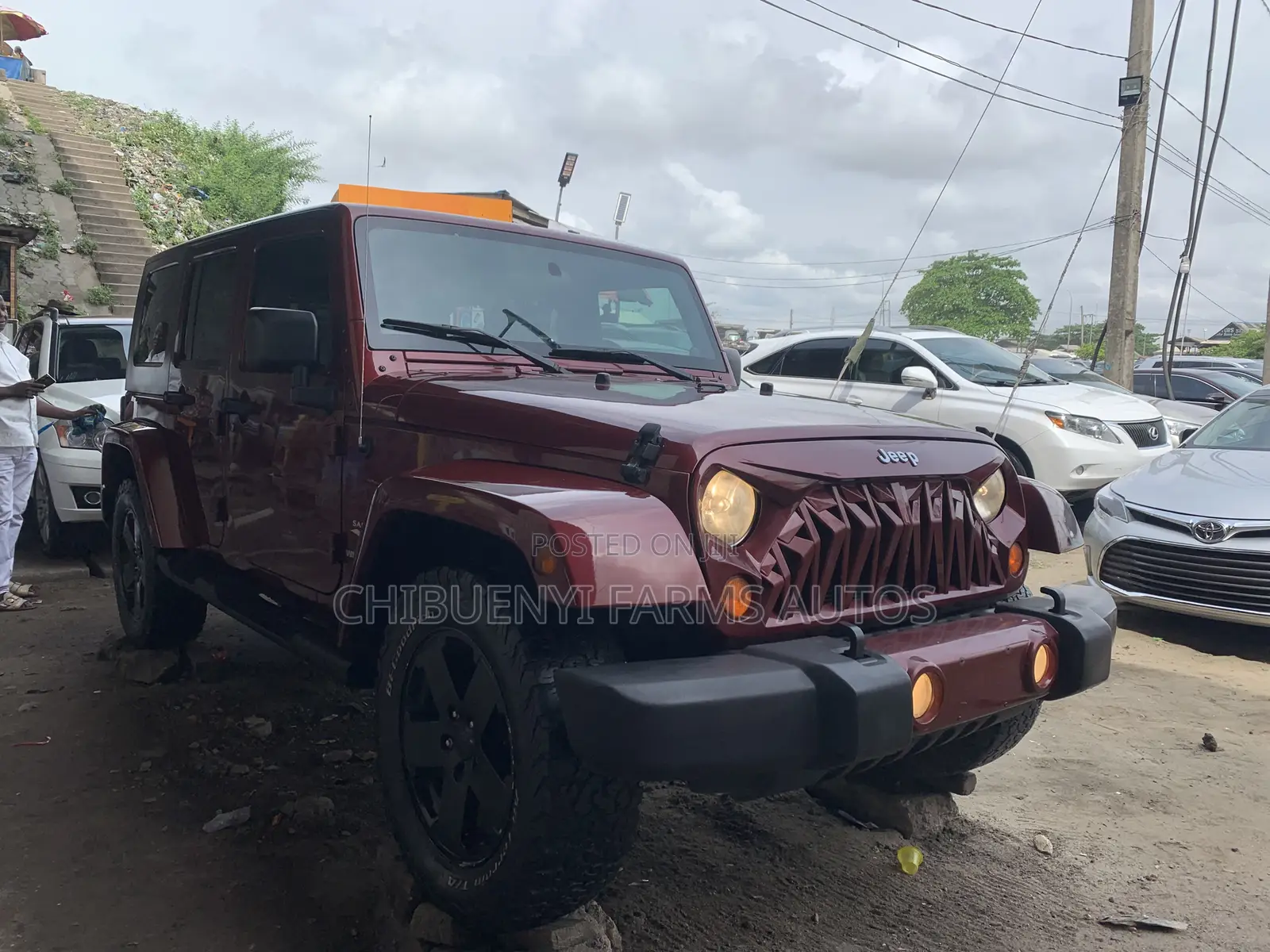 Jeep Wrangler Sahara 2010 Red
