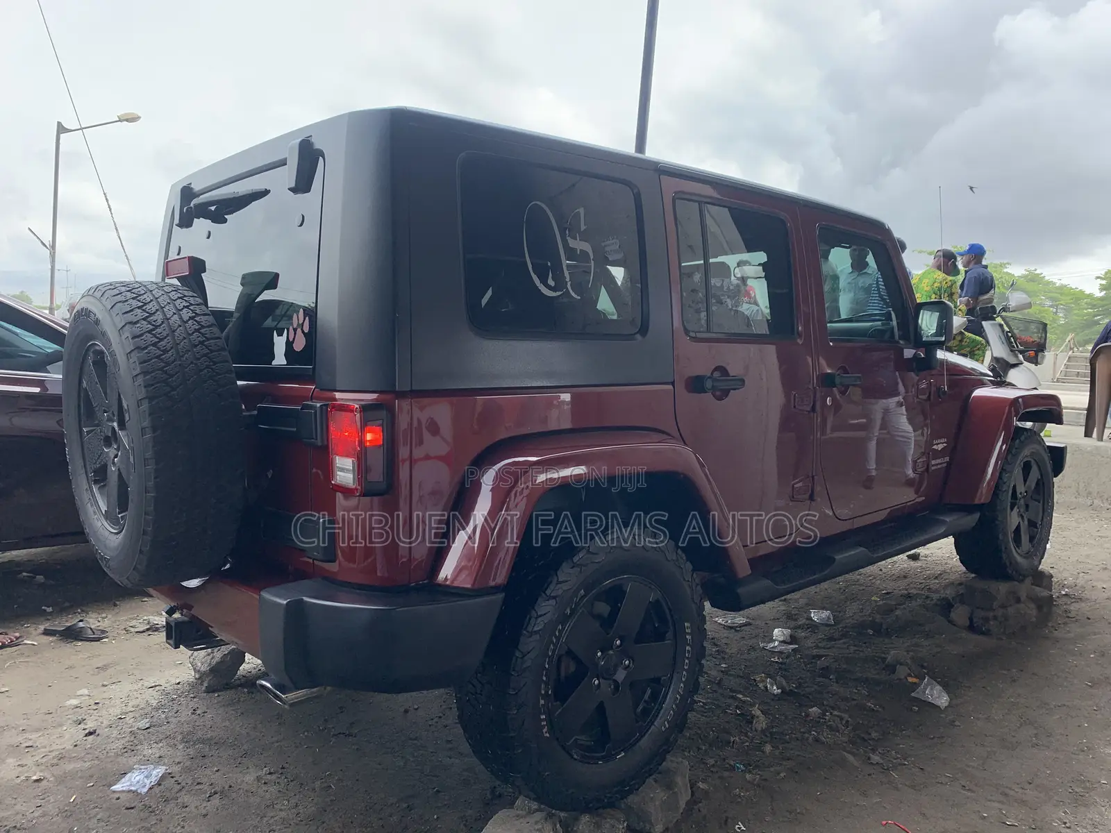Jeep Wrangler Sahara 2010 Red